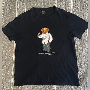Polo Ralph Lauren Polo Bear T-Shirt in Black - Men’s Large